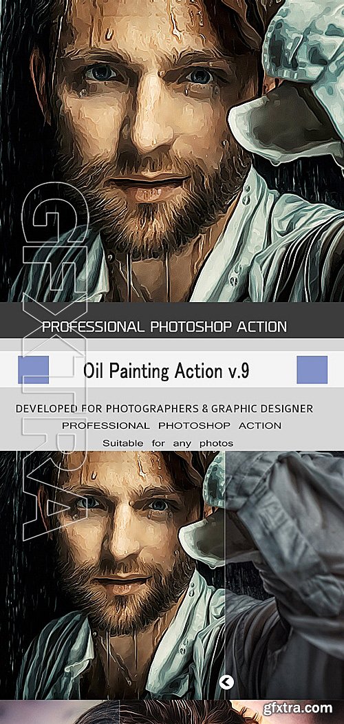 GraphicRiver - Oil Painting Action v9 12755182