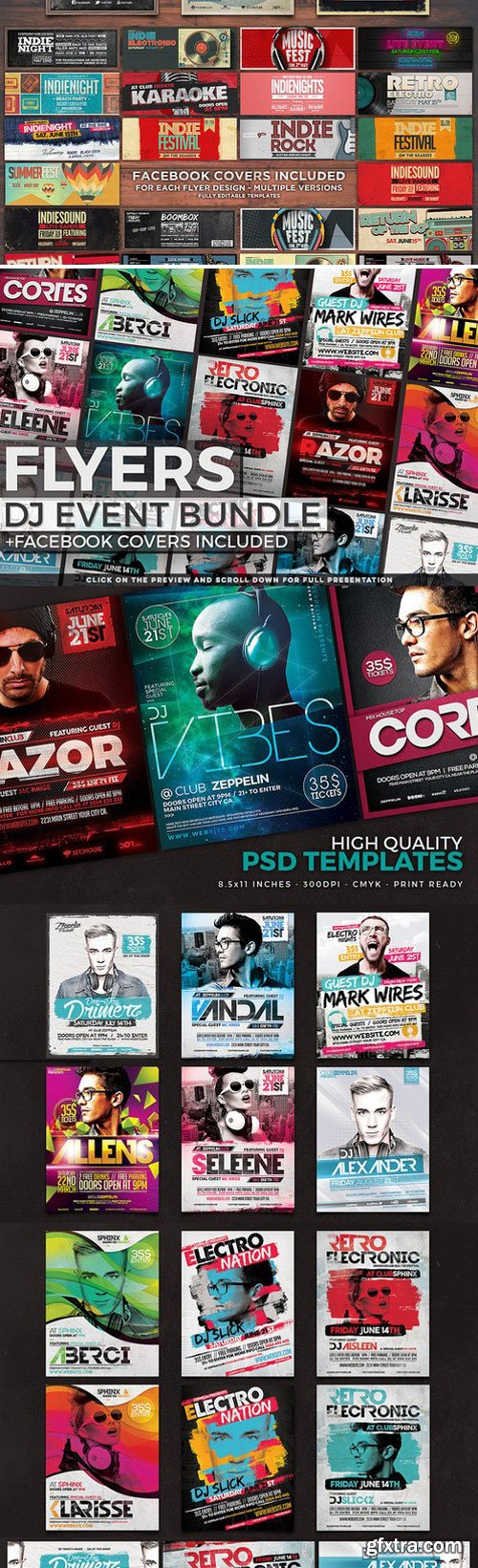 CM - 82+ Flyers Bundle + FB Covers 362089