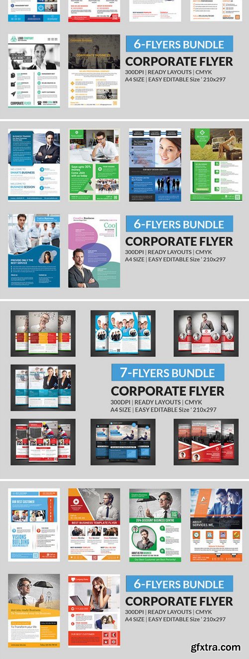 CM - (50) Corporate Flyers Bundle 361783