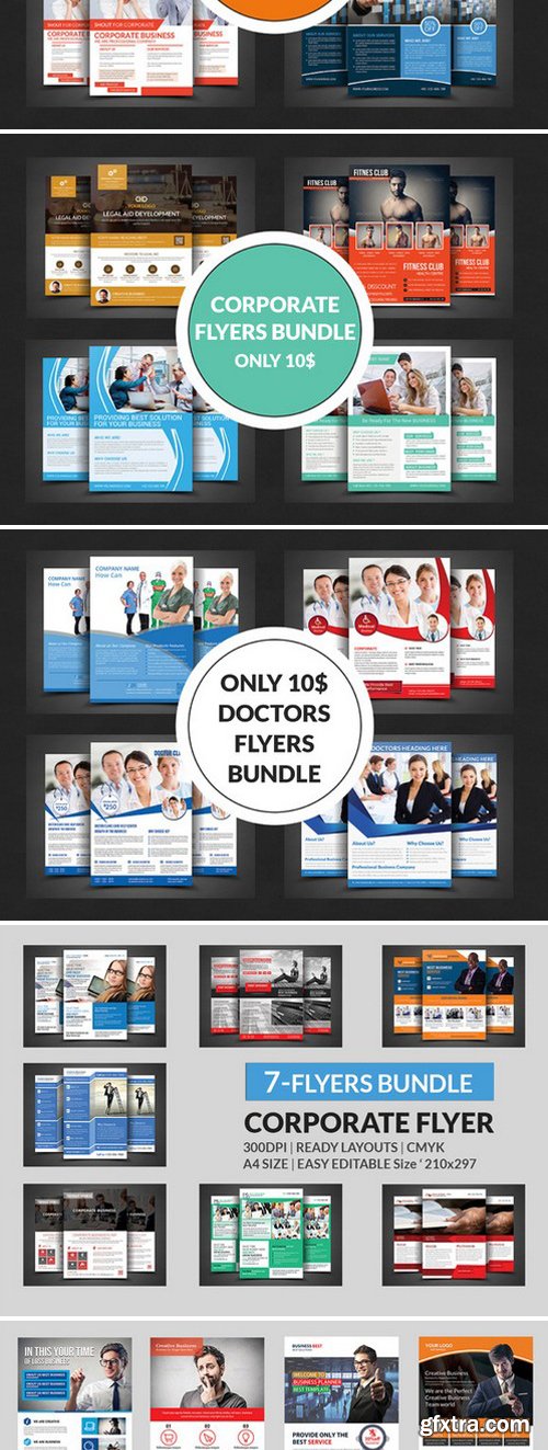 CM - (50) Corporate Flyers Bundle 361783