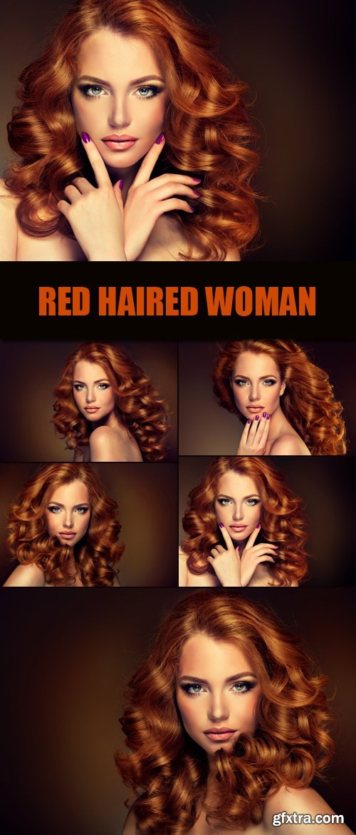 Stock Photo - Red Haired Woman 2