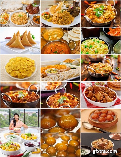 Collection Indian traditional food meal #2-25 HQ Jpeg