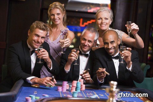 People in the casino