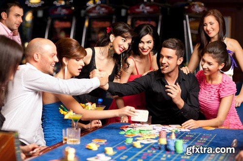 People in the casino