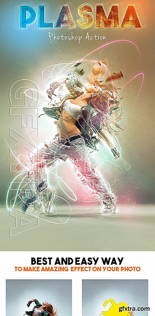 GraphicRiver - Plasma Photoshop Action 12814548