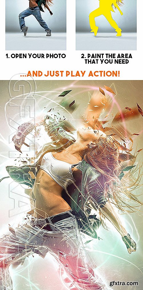 GraphicRiver - Plasma Photoshop Action 12814548