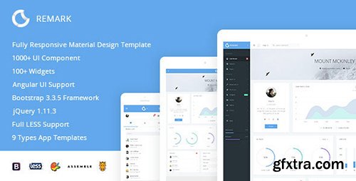 ThemeForest - Remark v1.0.1 - Responsive Bootstrap Admin Template - 11989202