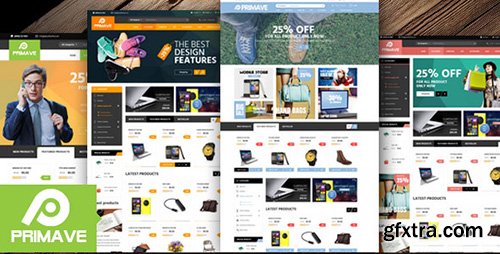 ThemeForest - Primave v1.0 - Responsive OpenCart Theme - 12183084