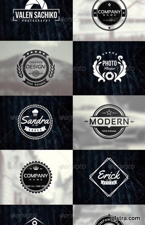 Graphicriver 70 Logo | Badge | Insignia Templates Bundle 7909487