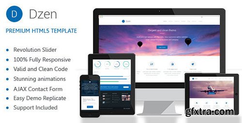 ThemeForest - Dzen v1.0 - Multipurpose Business HTML5 Template - 12121126