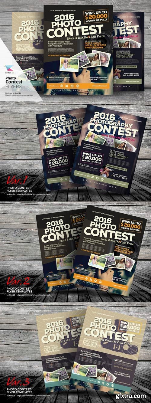 CM - Photo Contest Flyer Templates 361917