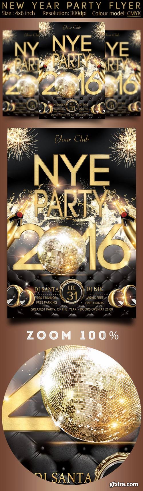 CM - New Year Party Flyer 362874