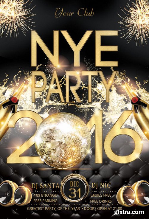 CM - New Year Party Flyer 362874