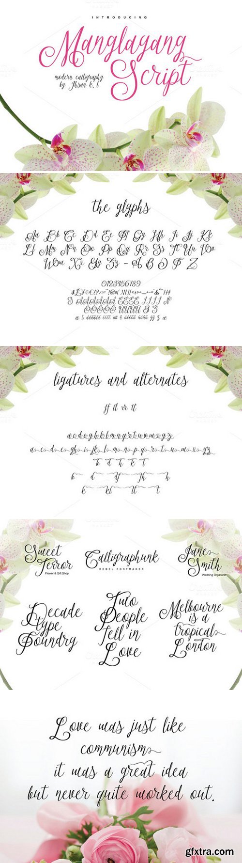 CM - Manglayang Font Script 363181