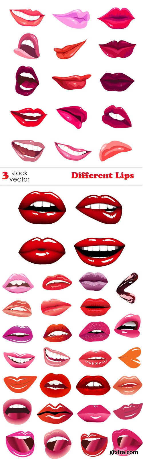 Vectors - Different Lips