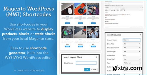 CodeCanyon - Magento Shortcodes for WordPress v1.0.1 - 10026536