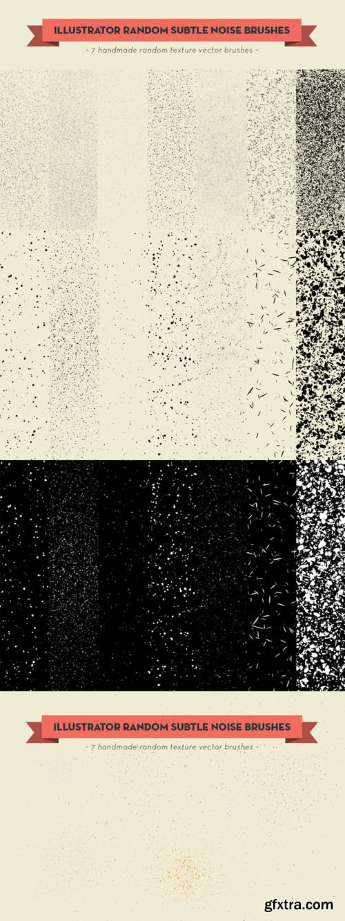 Vector random noise brushes