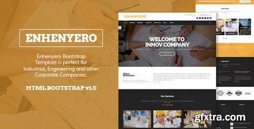 ThemeForest - Enhenyero v1.0.2 - Engineering/Industrial Theme - 10816665