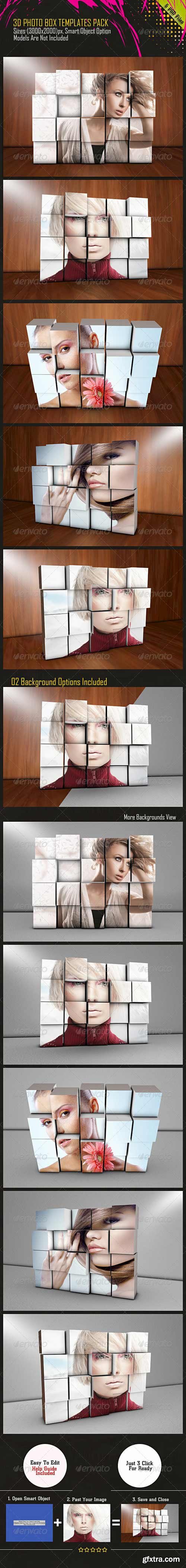 GraphicRiver - 3D PhotoBox Templates Pack 7571007