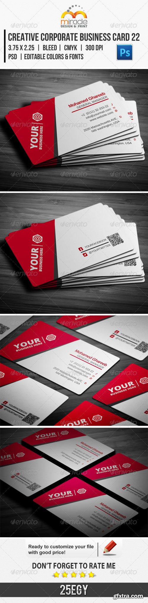 GraphicrRiver - Creative Corporate Business Card 22