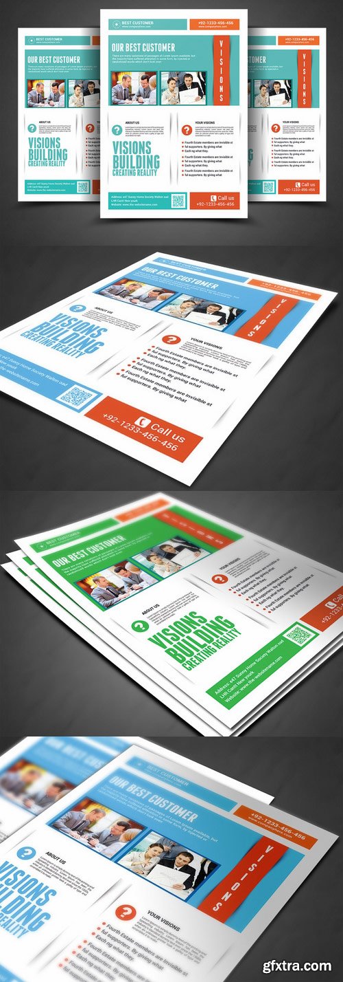 CM - Business Firm Corporate Flyer Template 296040