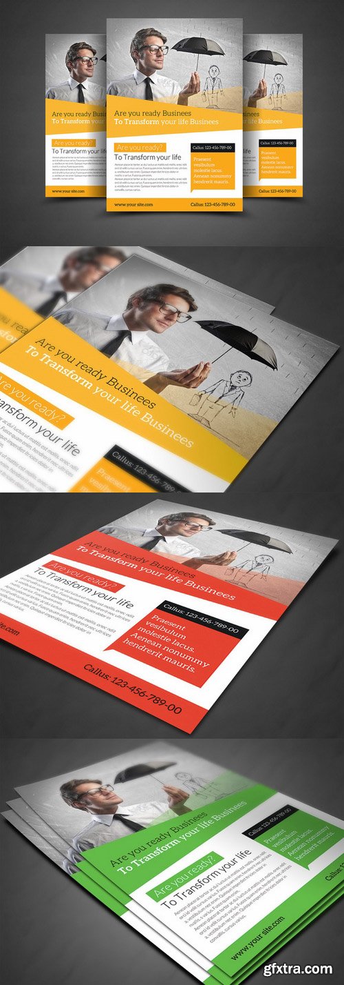 CM - Business Planner Flyers Templates 296104