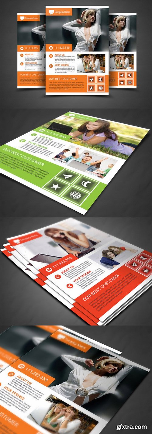 CM - Corporate Business Flyer Print Templ 297917