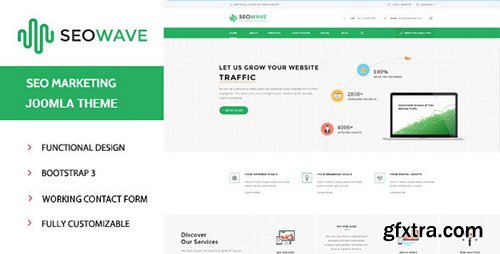 ThemeForest - SeoWave v1.0 - One-Stop Digital Marketing Joomla 3.4.3 Template - 12096441