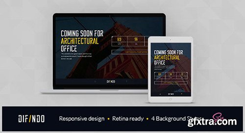 ThemeForest - Difindo v1.0 - Flat & Minimal Coming Soon Template - 11477307