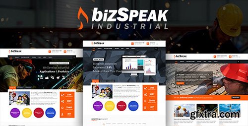 ThemeForest - BizSpeak v1.0.0 - Industrial Joomla 3.x Business Template - 12043390