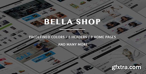 ThemeForest - Bella Shop v1.0.0 - Magento Theme - 12046831