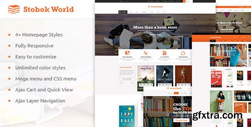 ThemeForest - StoBok v1.0.0 - Multipurpose Responsive Magento Theme - 12171968