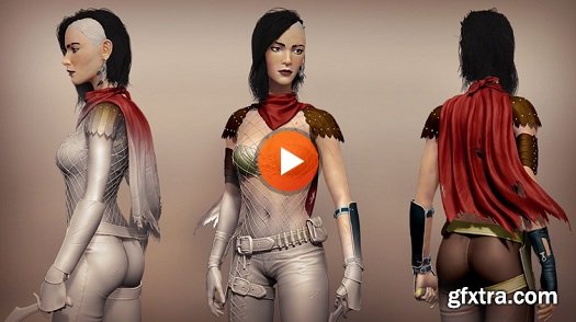 Sculpting a Female Assassin in ZBrush