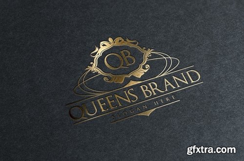 CM - Queens Brand Logo Template 13595