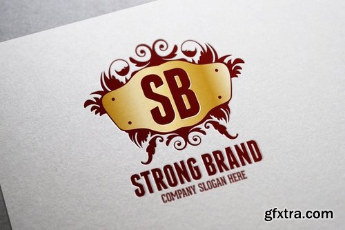 CM - Strong Brand Logo Template 9705