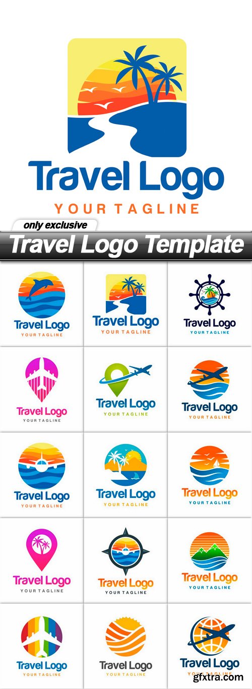Travel Logo Template - 15 EPS