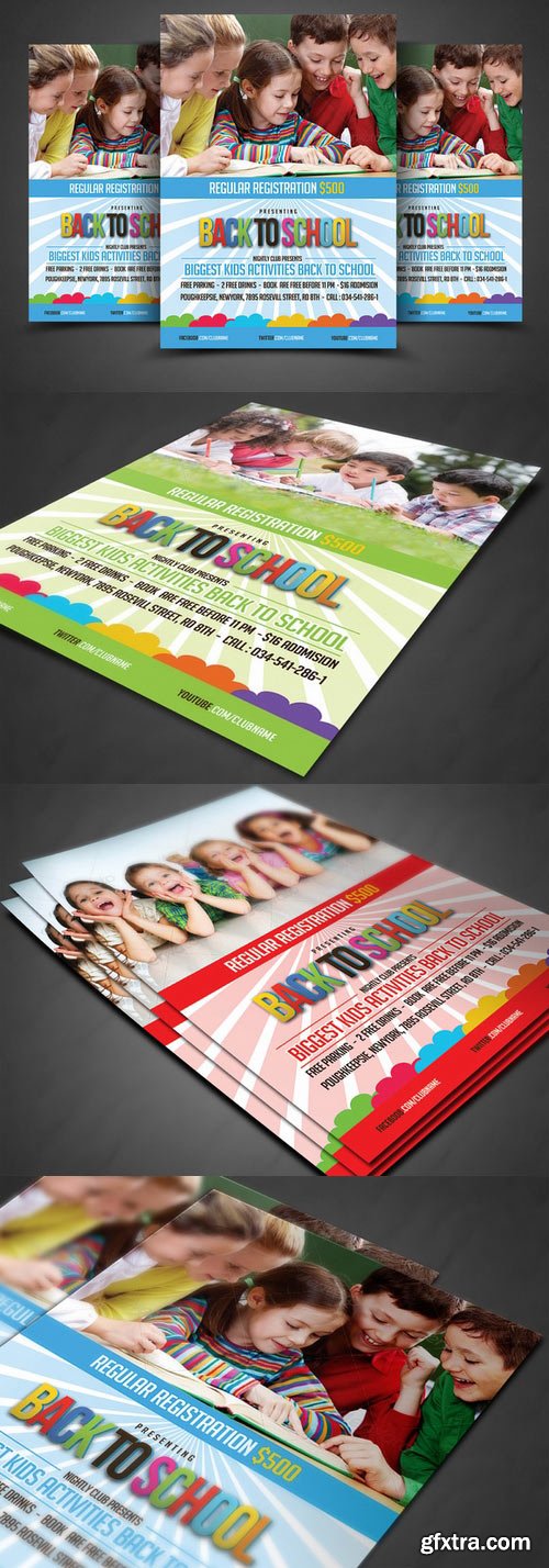 CM - Kids Education Flyer Template 293464