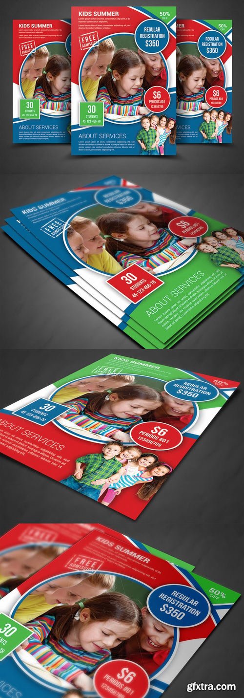 CM - Kids Summer Camp Flyers 291075