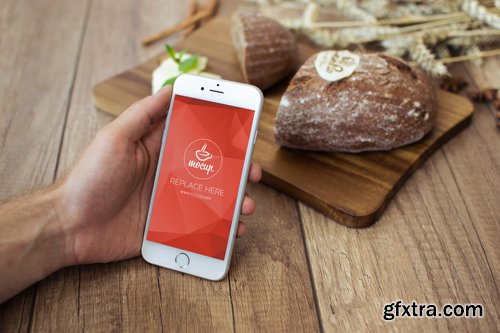 Farm Breakfast iPhone 6 Mockup