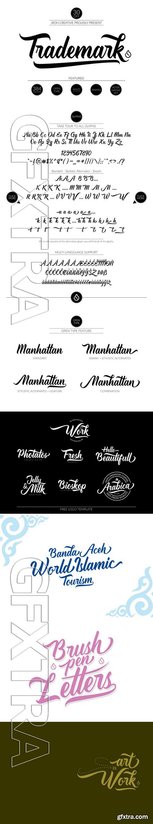 CM - Trademark Fonts Script 365469