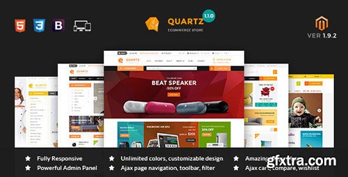 ThemeForest - MT Quartz v1.0.1 - Magento Theme - 11814209