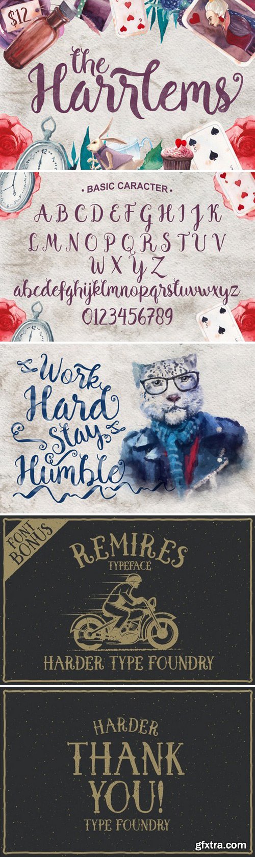 CM - The Harrlems Font+Bonus! 366067