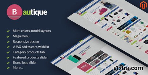 ThemeForest - Bautique v1.0 - Mega Shop Responsive Magento Theme - 12079523