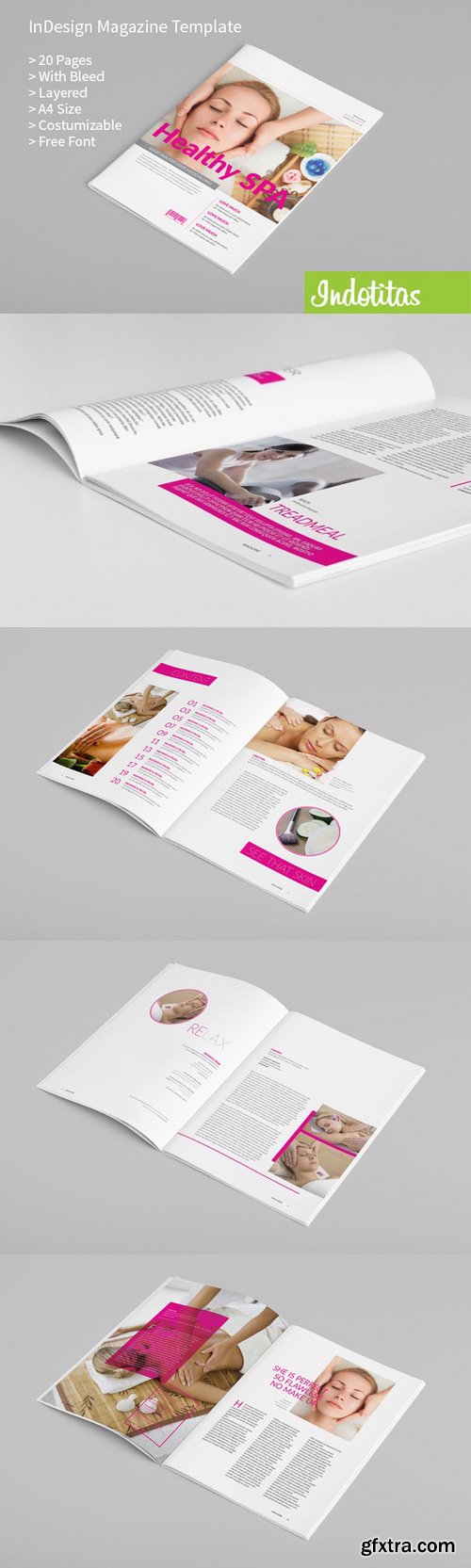 CM - InDesign Magazine Template 138304