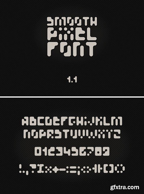 CM - Smooth pixel font 366285