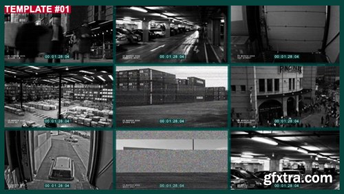 Videohive CCTV Surveillance Pack 10517146