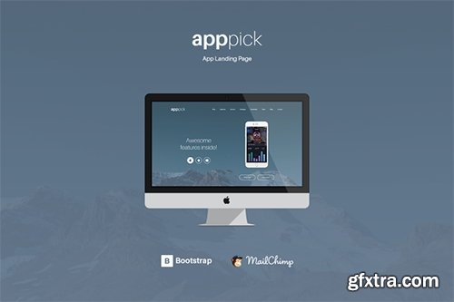 Apppick - Complete App Landing Page - CM 280714