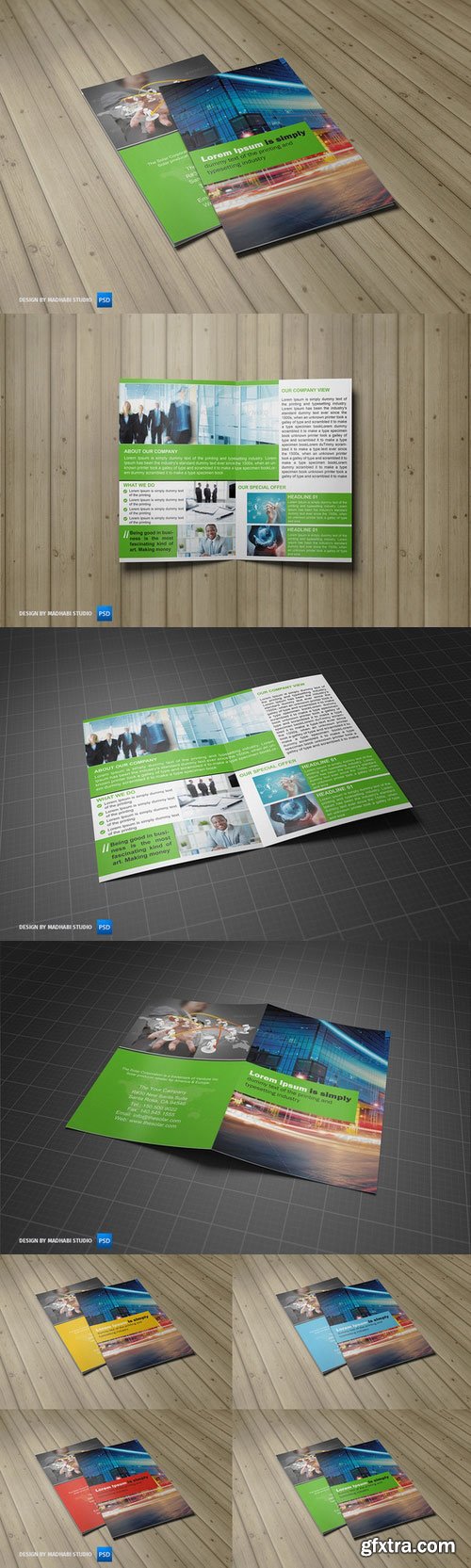 CM - Corporate Bifold Brochure Vol 02 363037