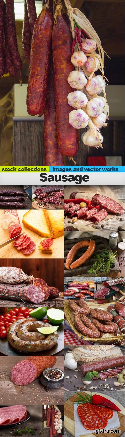 Sausage, 15 x UHQ JPEG