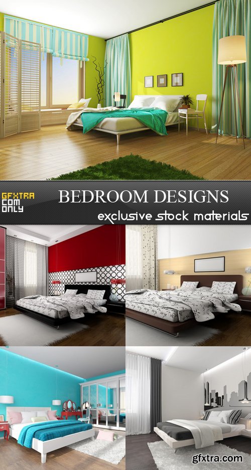 Bedroom Designs - 5 UHQ JPEG